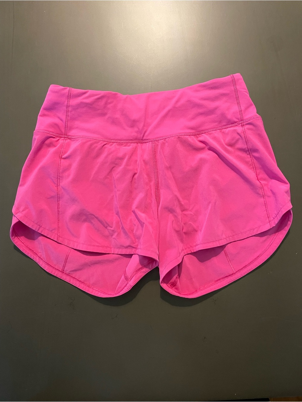Hot Pink Lululemon Speed up Short- 4 inch